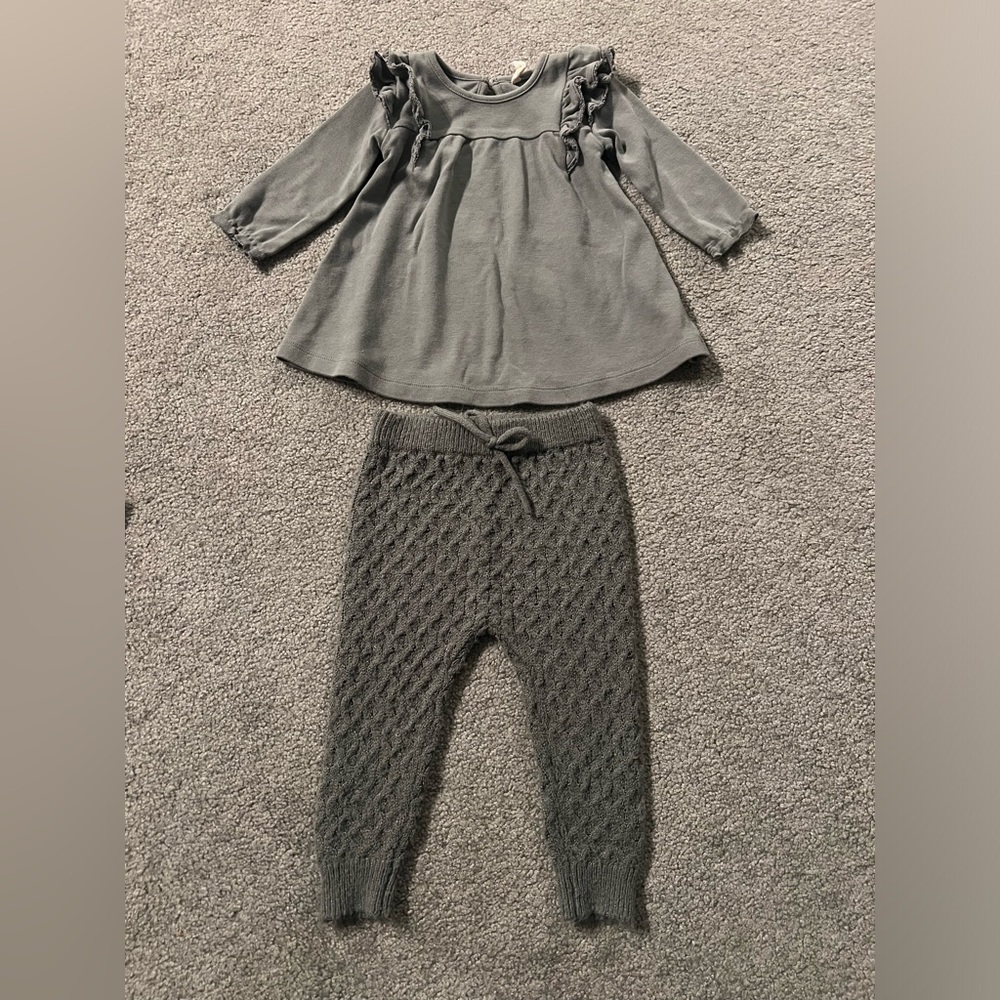 Rylee & Cru pants with Quincy Mae top bundle